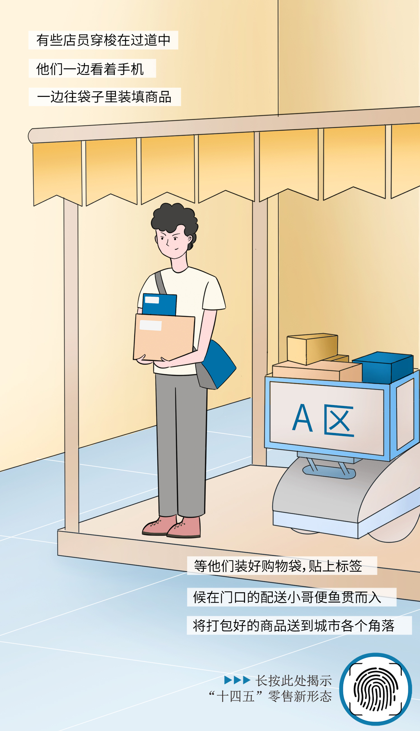 毕马威微信长图条漫设计图4