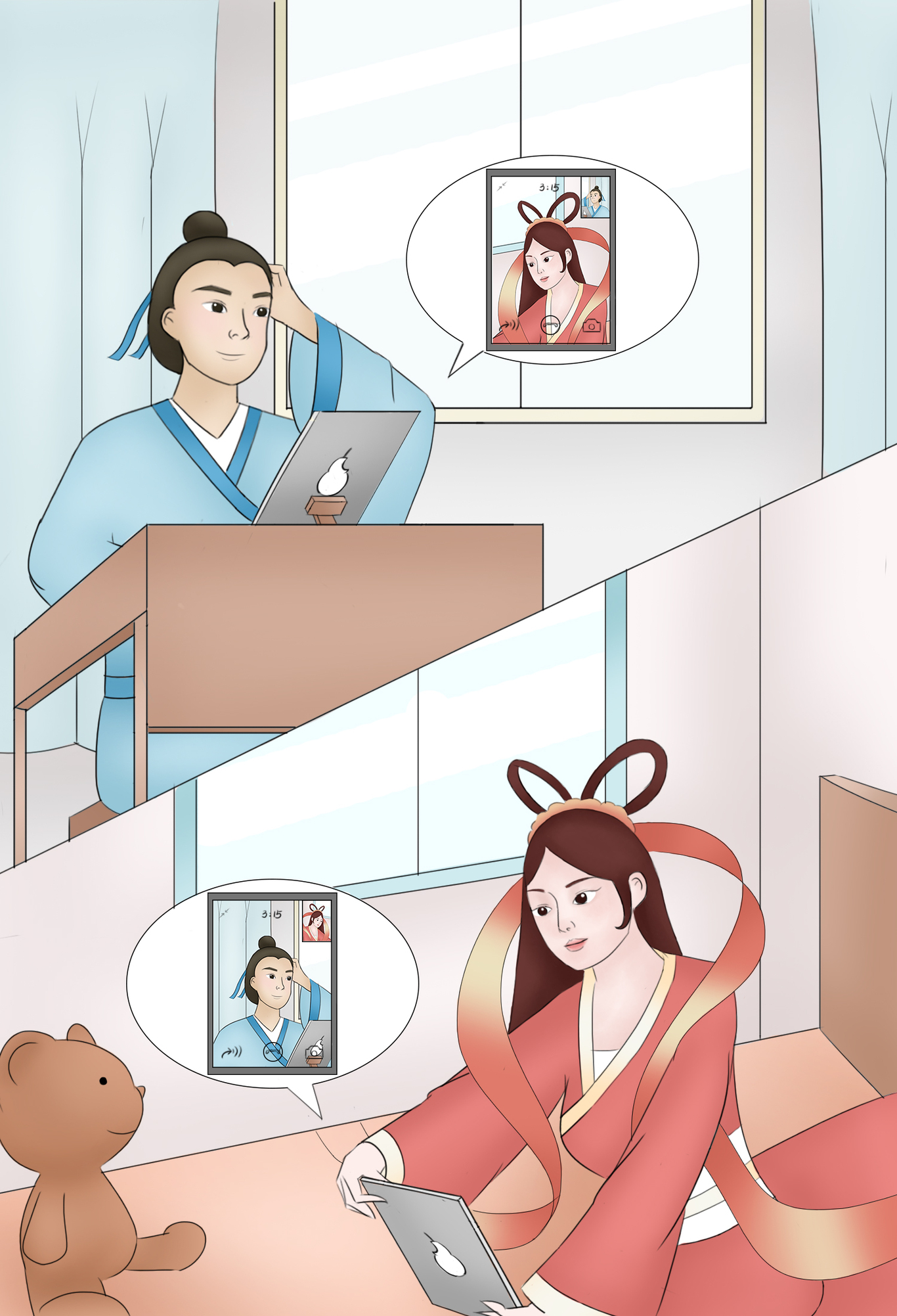达索七夕微信长图条漫图4