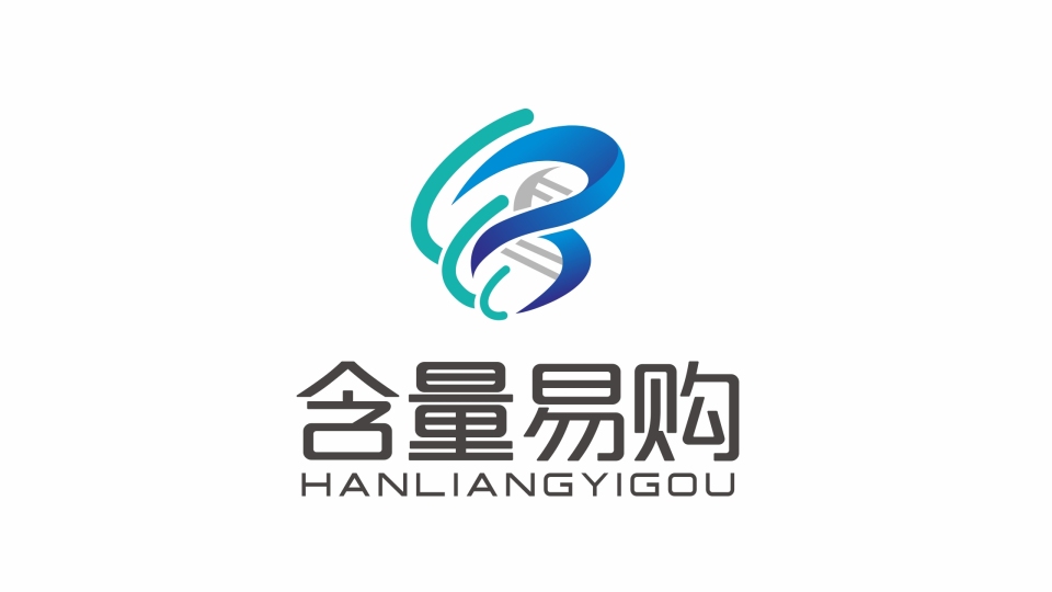 含量易購檢測類LOGO設計