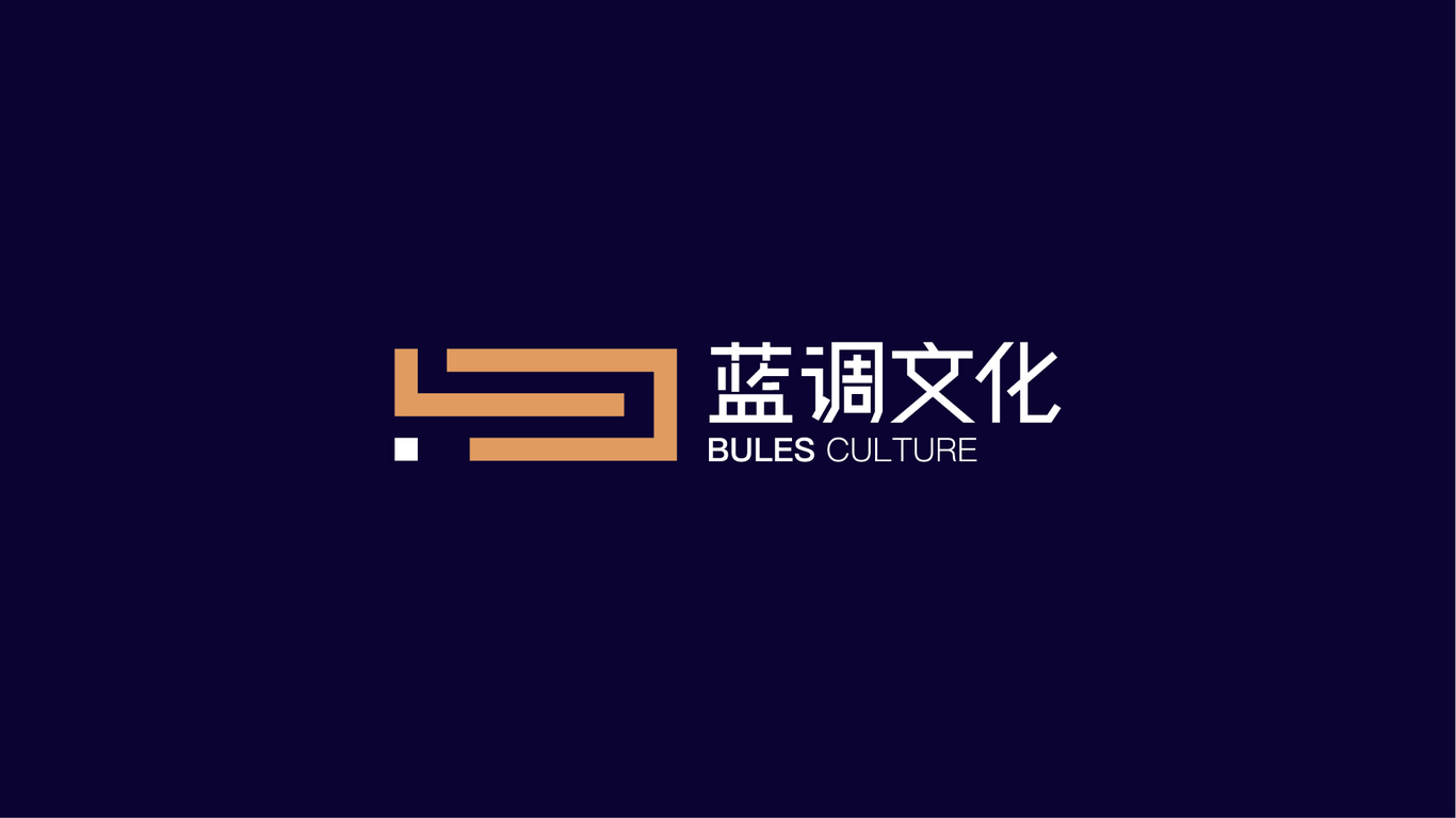 蓝调文化文化教育LOGO设计图1