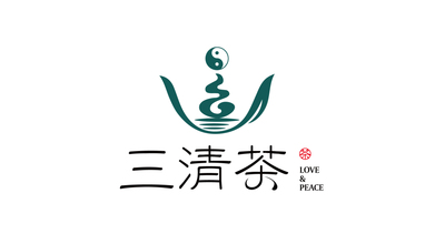 三清茶茶葉品牌LOGO設(shè)計