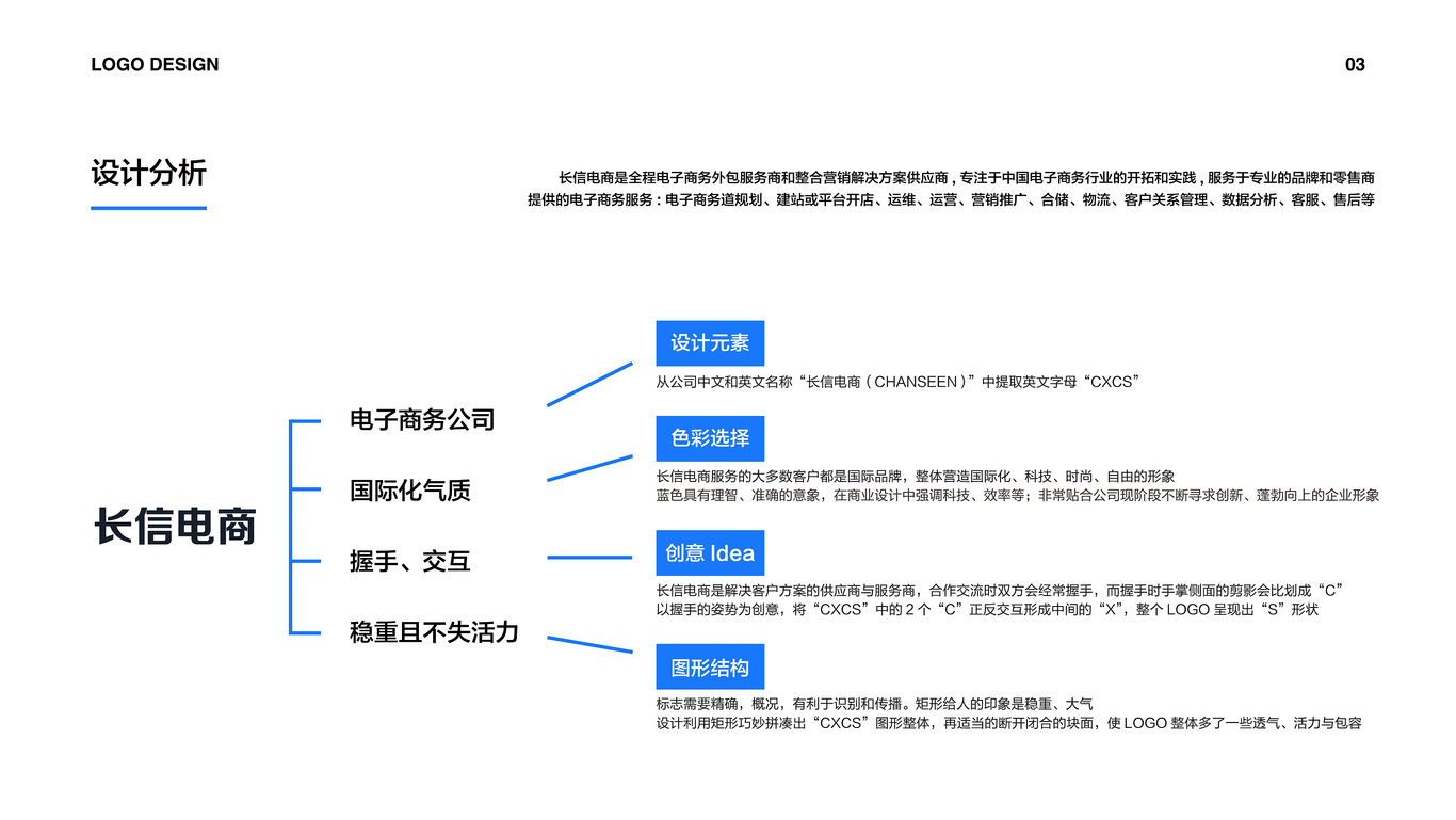 長信電商LOGO設計圖2