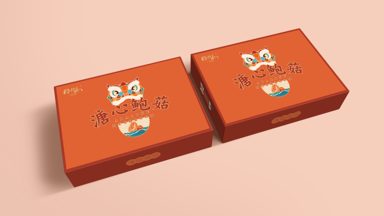 棒棰岛溏心鲍菇包装设计（线上）图4
