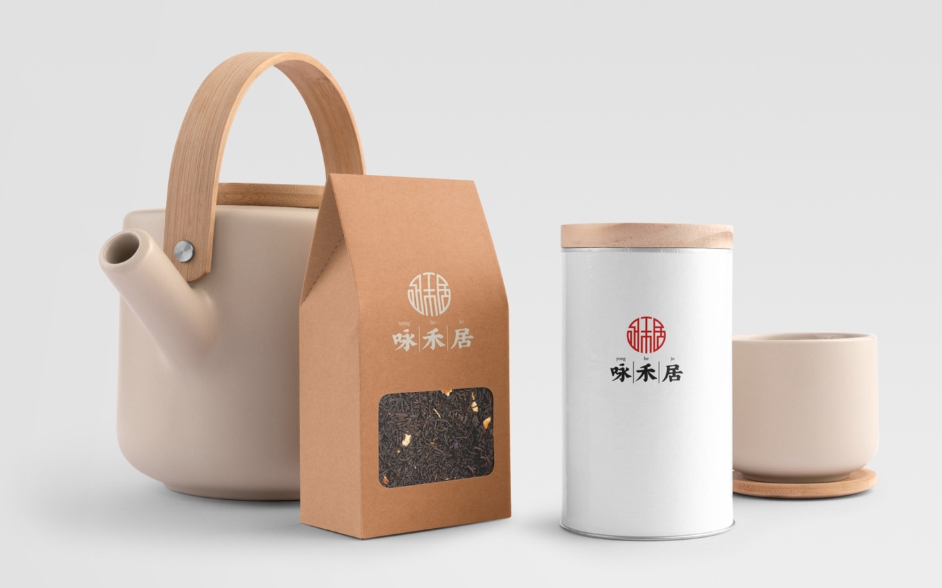 YONGHEJU茶葉品牌logo設計圖8