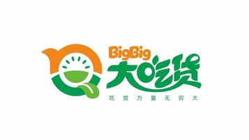 BigBig大吃貨水果品牌LOGO設(shè)計(jì)