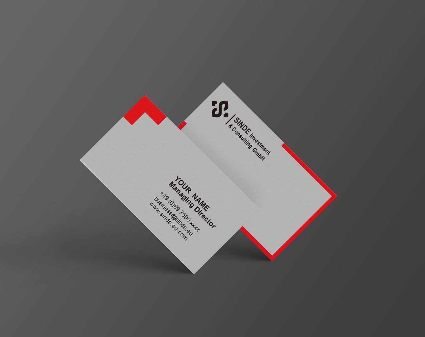 SINDE德國信德咨詢公司品牌Logo&VI設計圖3