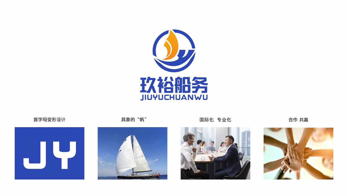 玖裕船务船舶航运类LOGO设计中标图4