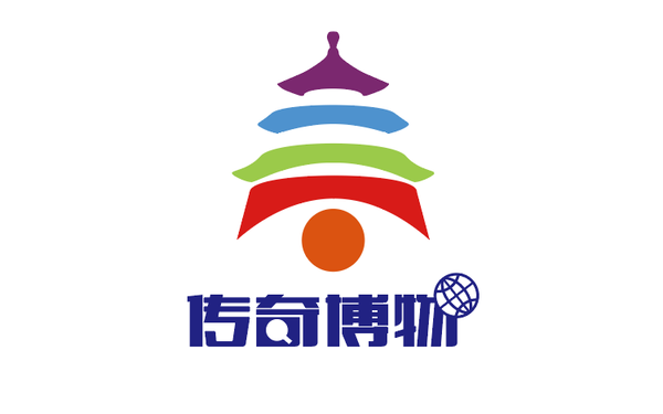 傳奇博物少年科普教育類logo設計