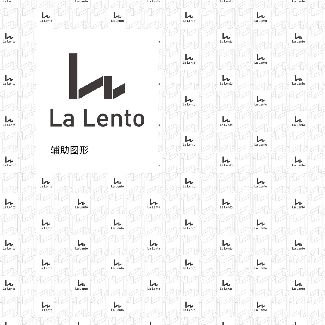 La Lento logo設計圖1