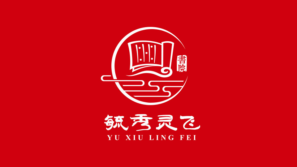 北京毓秀靈飛書院Logo設(shè)計圖1