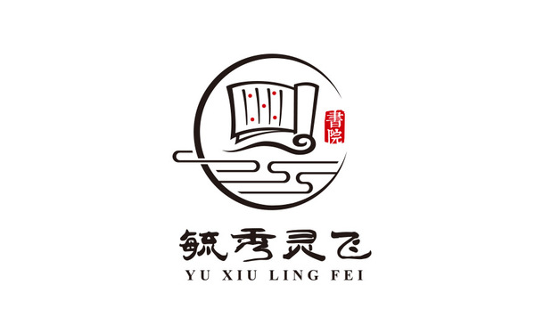 北京毓秀靈飛書院Logo設計