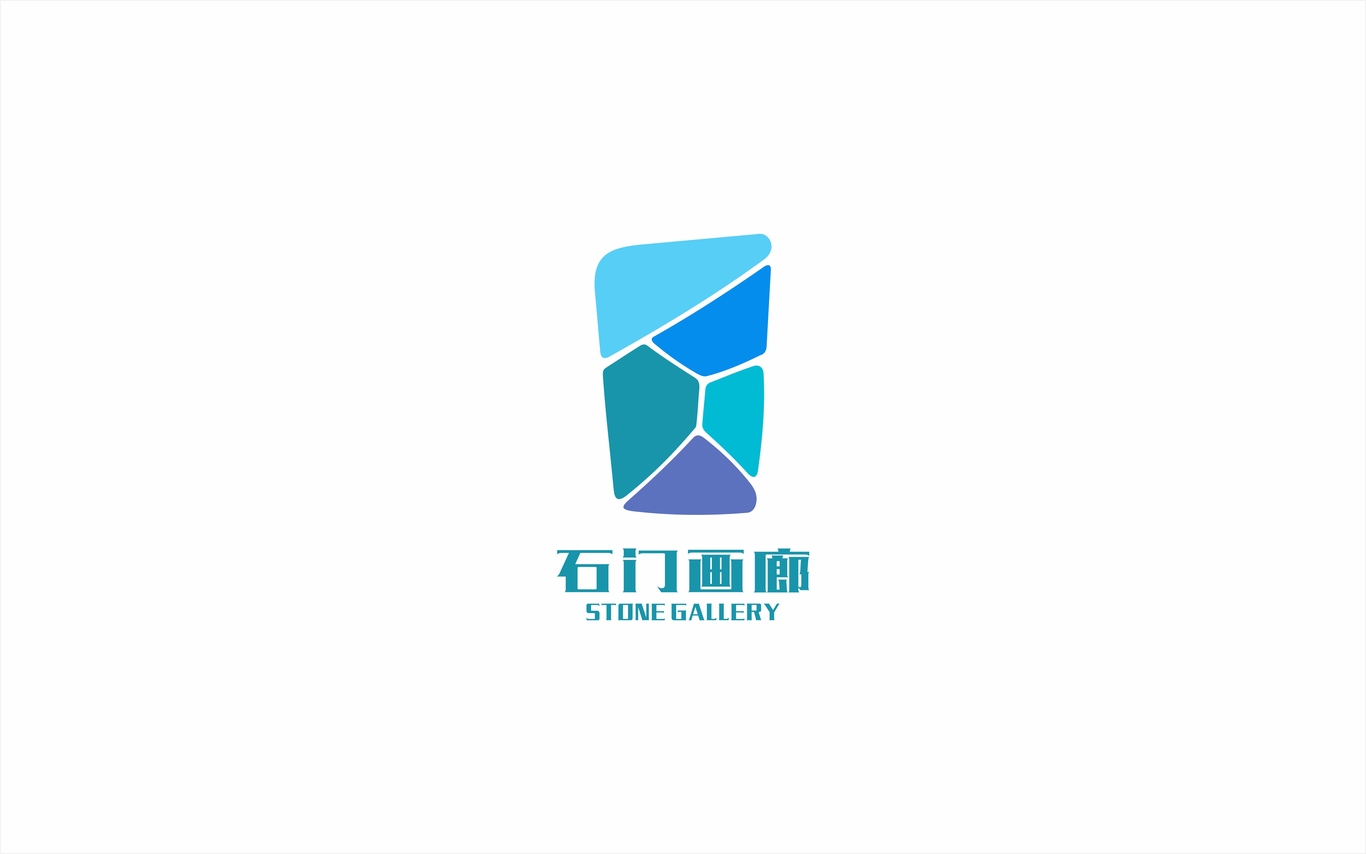 石门画廊LOGO设计图1