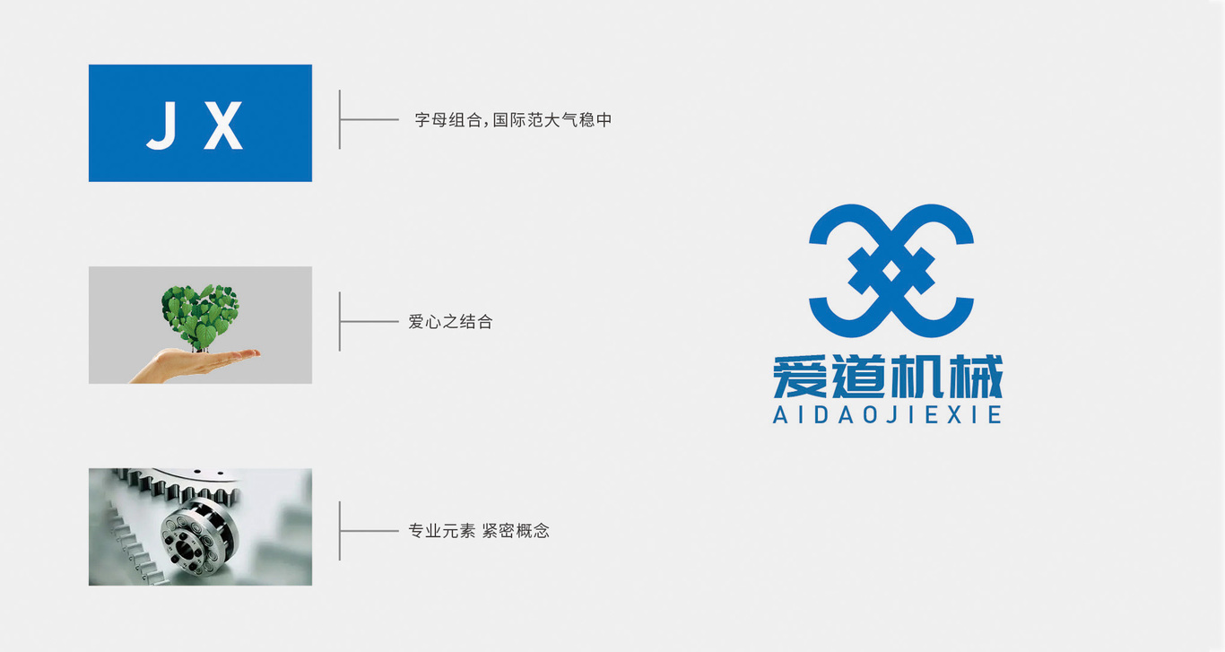 愛道機(jī)械logo設(shè)計(jì)圖1