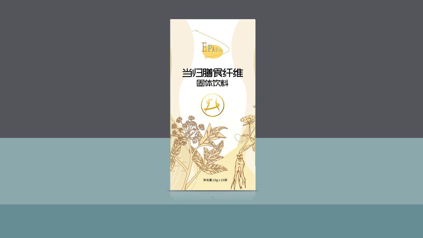 纖潤(rùn)清道夫纖體排毒食品類外盒包裝設(shè)計(jì)中標(biāo)圖0