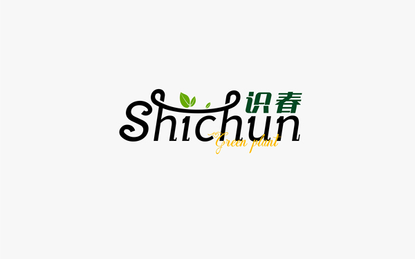 識(shí)春花店logo