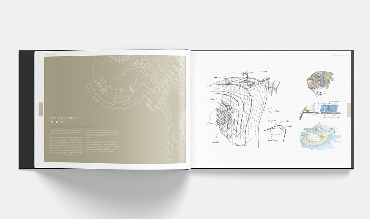 国际建筑品牌 项目宣传册设计图5