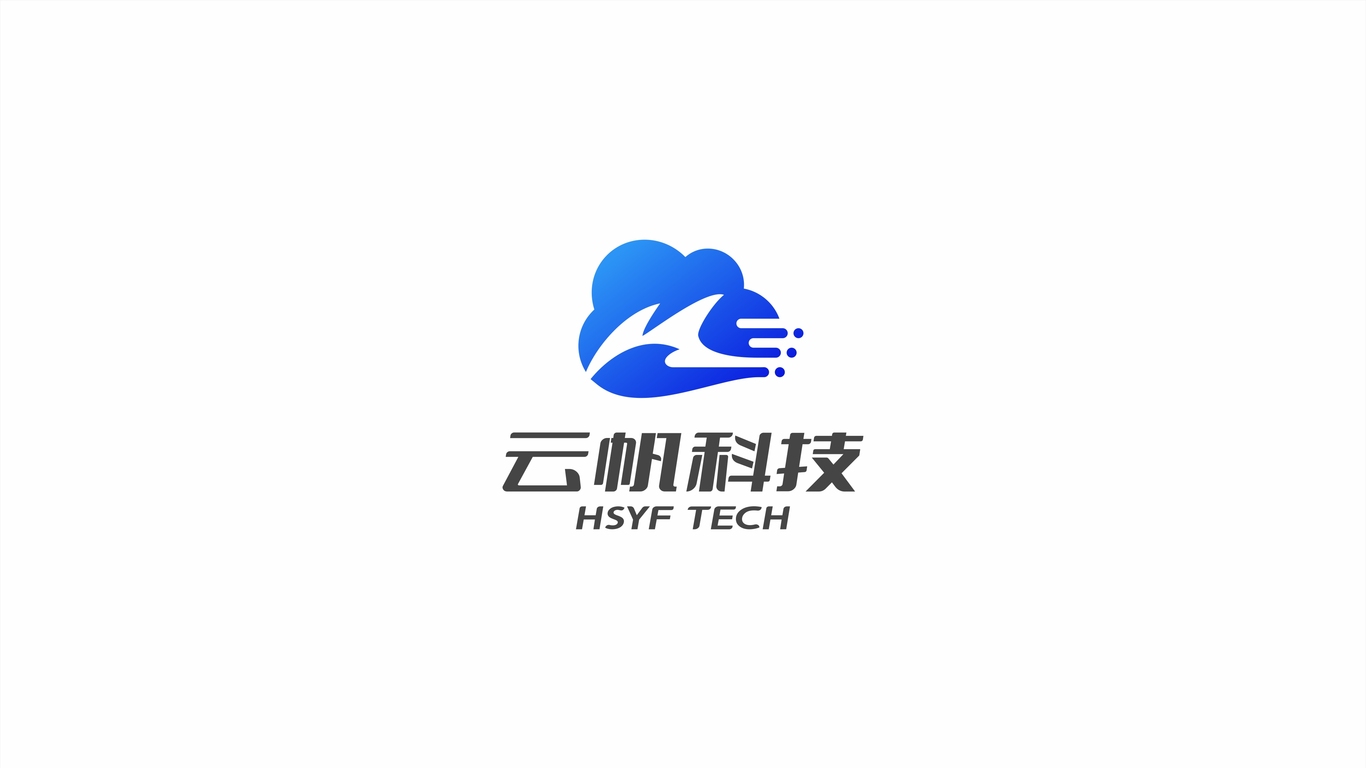 云帆科技科技推廣類(lèi)企業(yè)LOGO設(shè)計(jì)中標(biāo)圖0