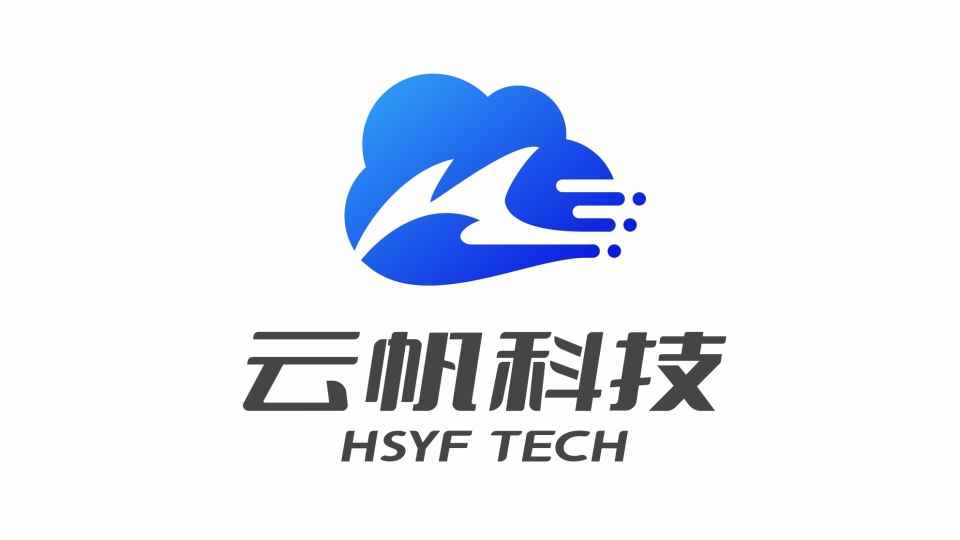 云帆科技科技推廣類企業(yè)LOGO設計