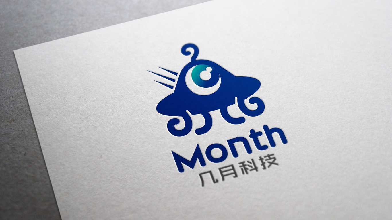 幾月科技 Month戶外科技類LOGO設計中標圖8