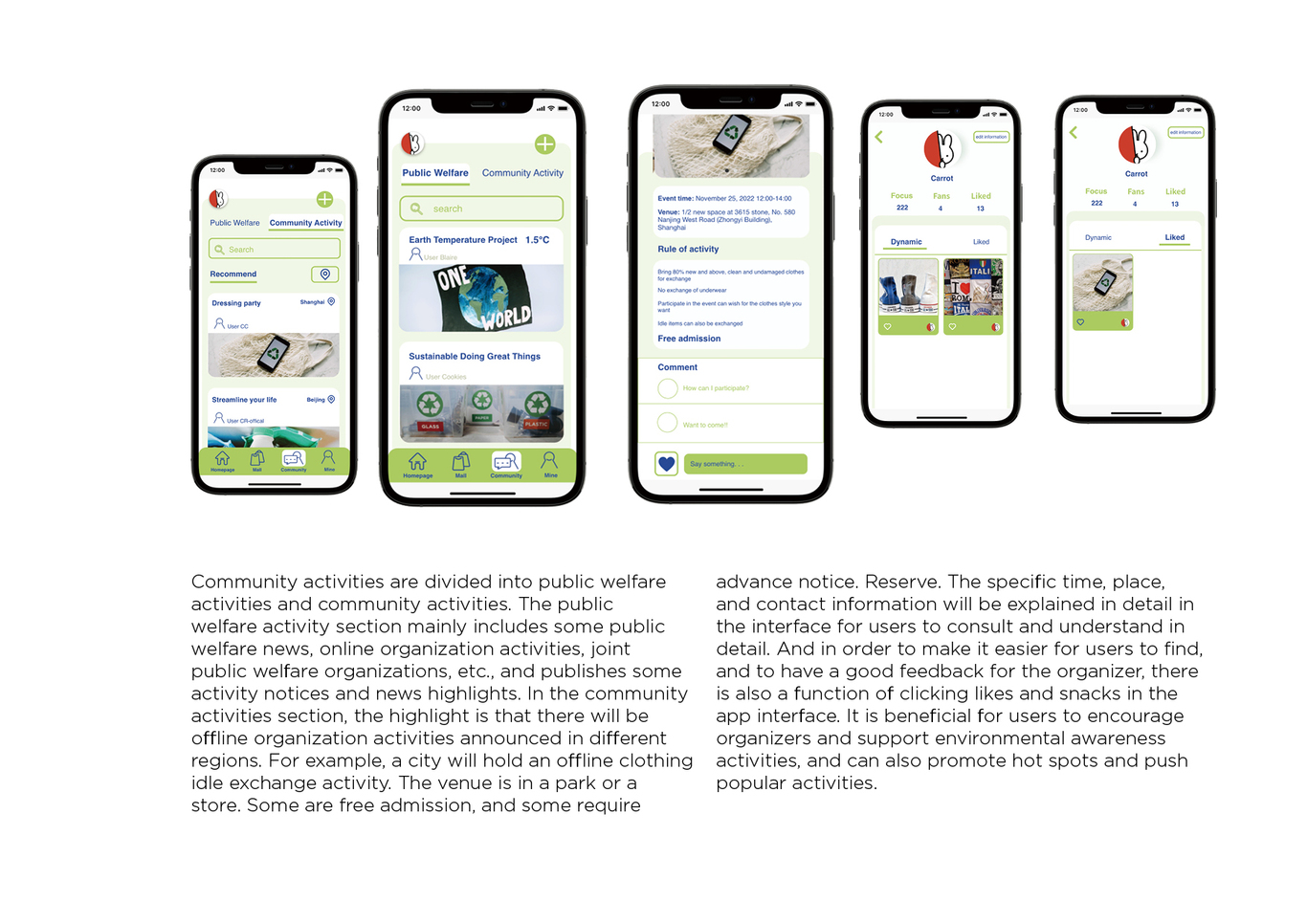  “BUTTON“二手閑置衣物回收 APP 品牌設計圖7