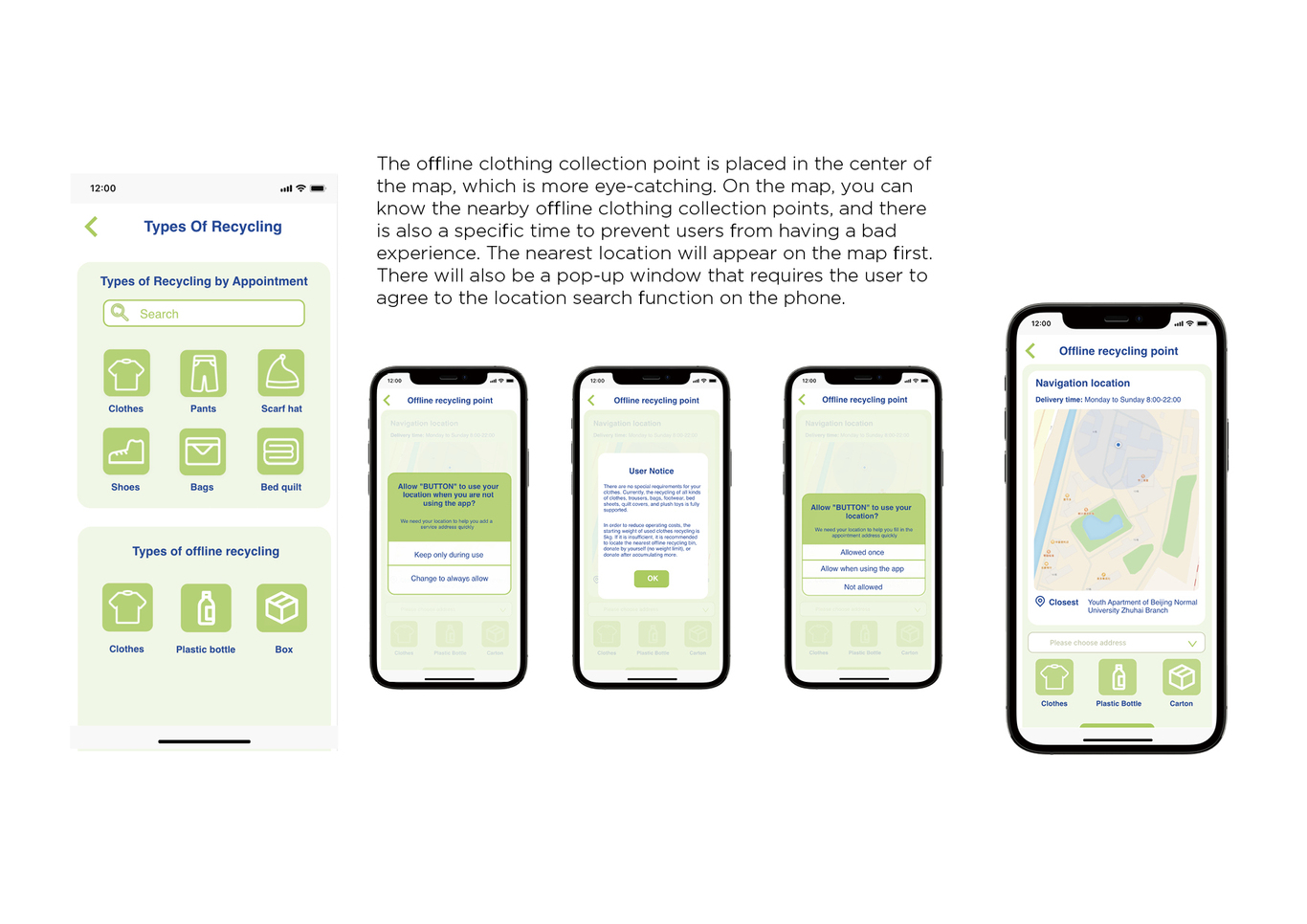  “BUTTON“二手閑置衣物回收 APP 品牌設計圖8