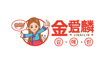 金爱麟传媒品牌LOGO设计