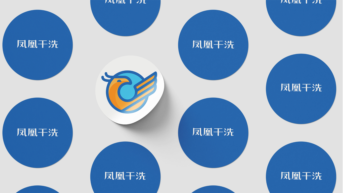鳳凰干洗店品牌LOGO設(shè)計中標圖7