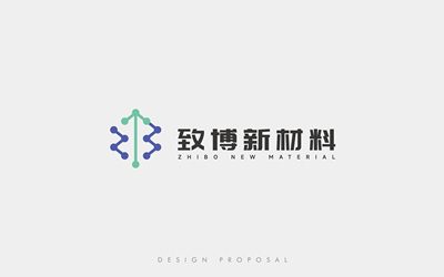 致博新材料科技公司LOGO设计