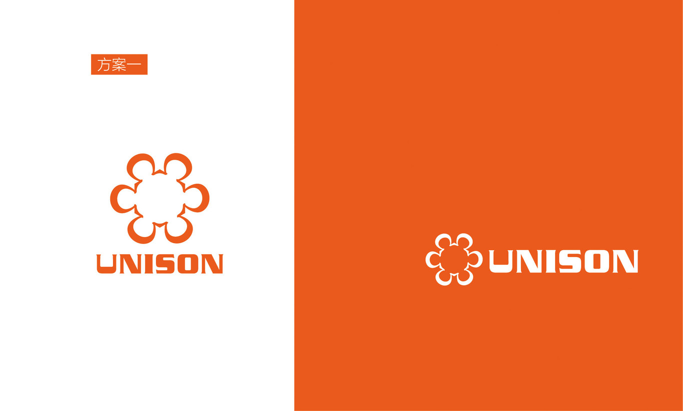 UNISON化工logo設計圖0