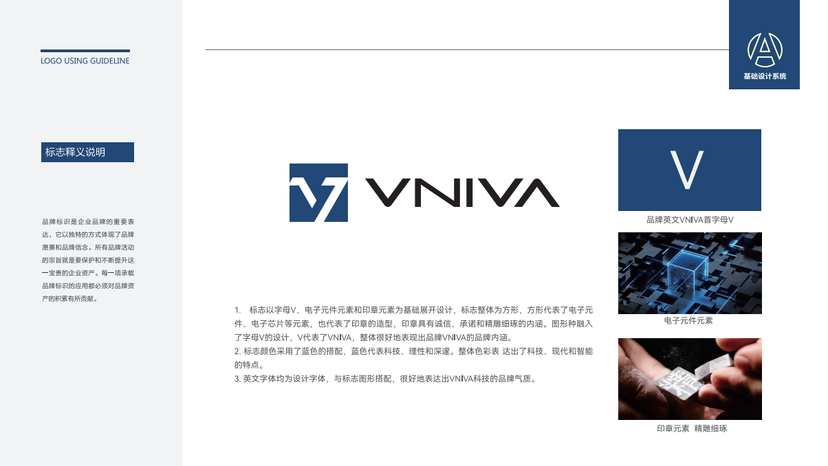 Vniva電子品牌LOGO設計中標圖1