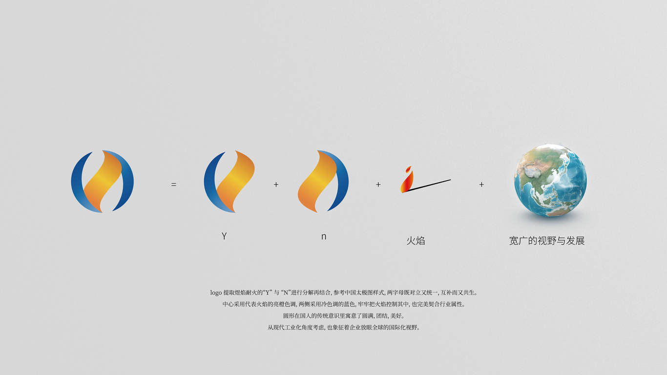 煜焰耐火材料有限公司 logo 设计案例图2