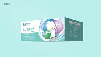 智同生物儿童脑多肽外盒包装设计