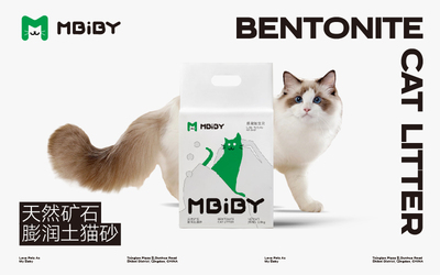 Mbiby寵物用品系列品牌包裝形象設(shè)計(jì)（貓糧&貓砂&罐頭&貓條&零食凍干）