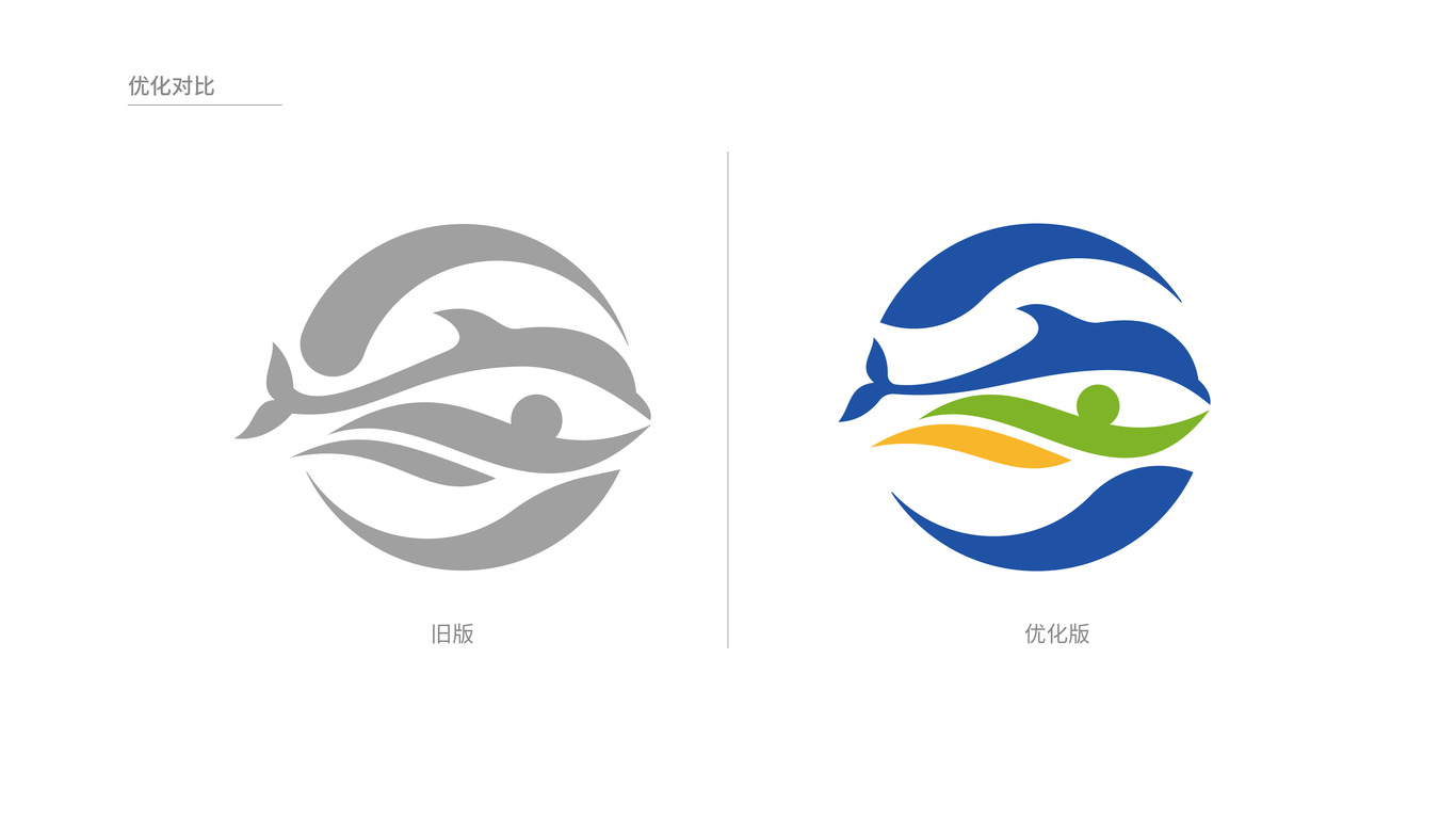 水平衡游泳運動中心LOGO設(shè)計中標(biāo)圖2