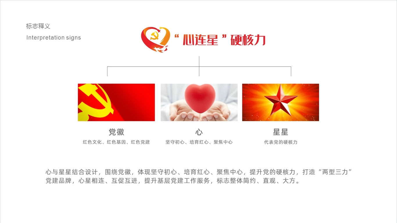 党建类logo设计中标图0