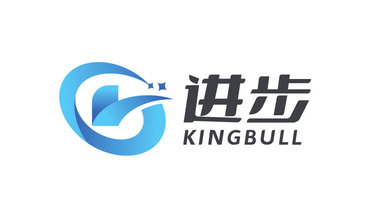 进步Kingbull电子家电品牌LOGO设计