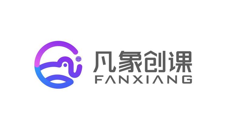 凡象创课线上教育品牌LOGO设计