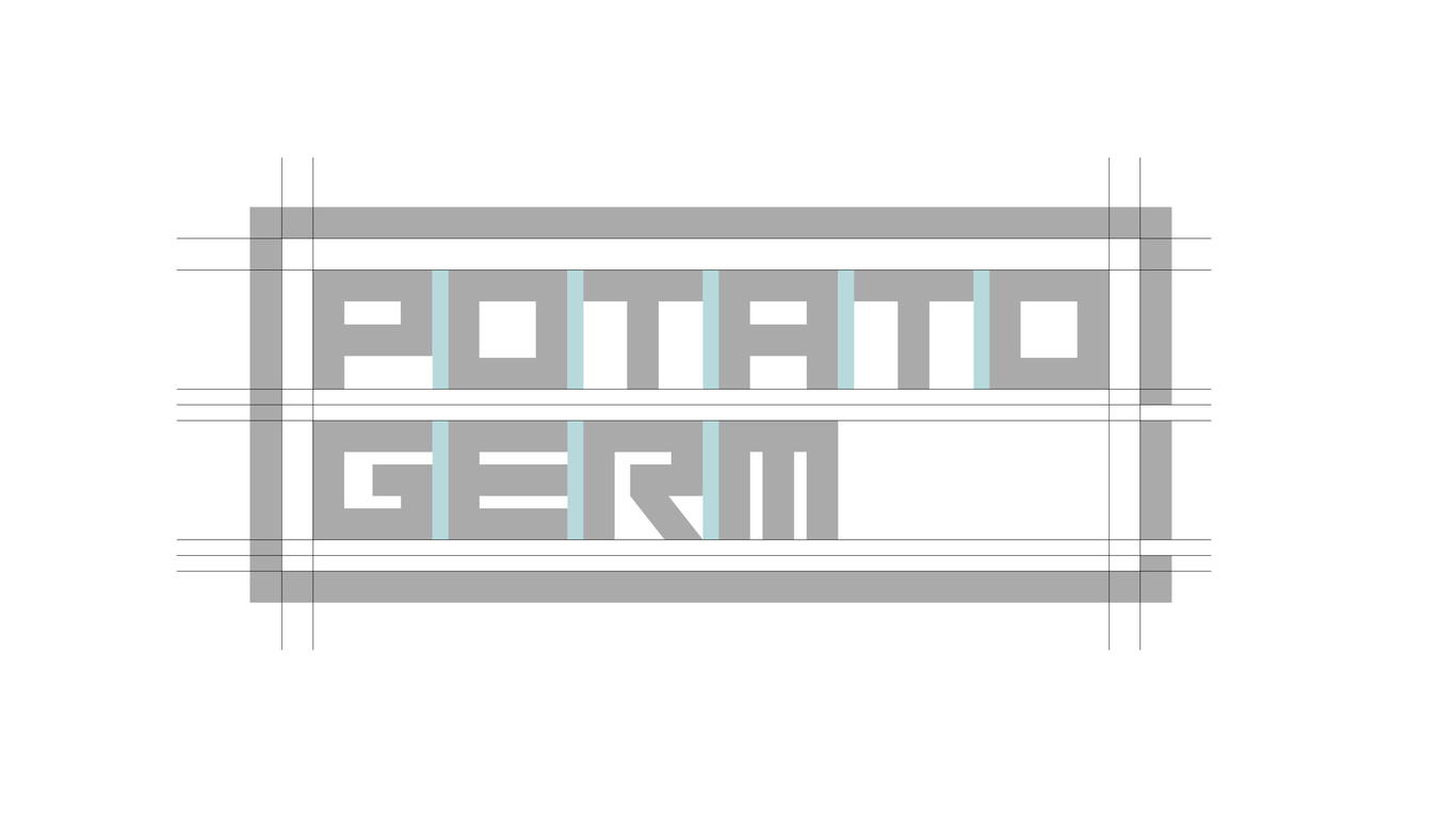 Potato-germ设计师品牌LOGO设计图1