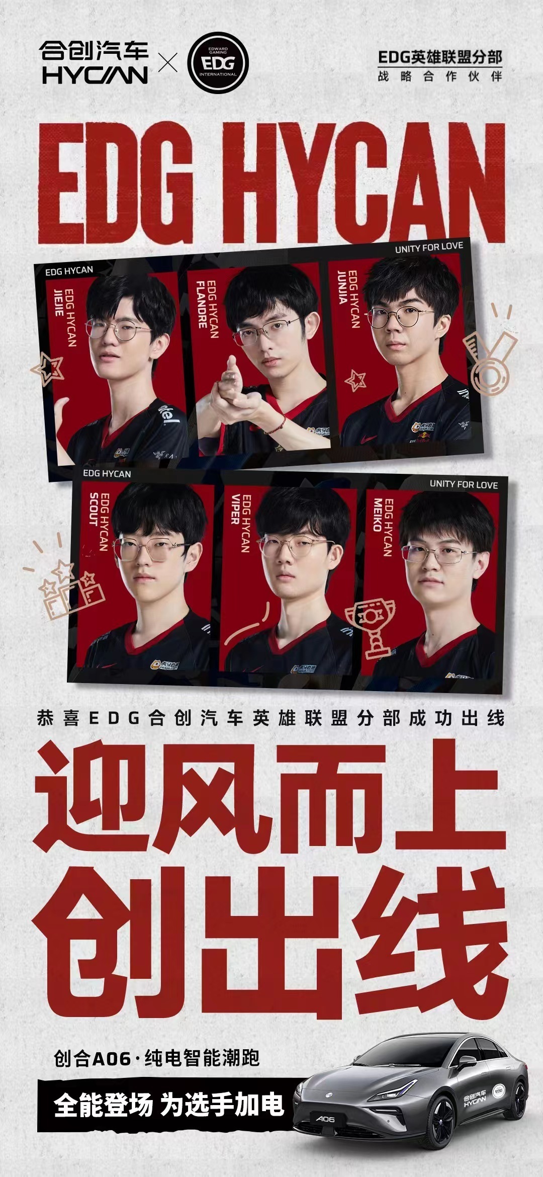 合创汽车??EDG小组赛宣发物料图1