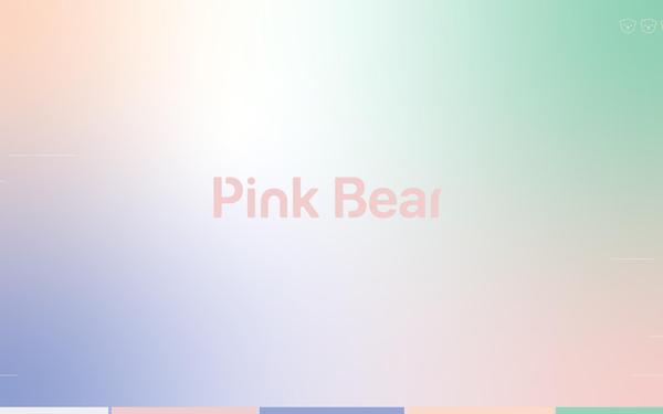 彩妝PINKBEAR 產(chǎn)品設計+顏色搭配方案