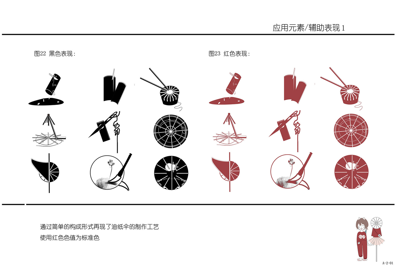 巧約油紙傘品牌設(shè)計(jì)圖5