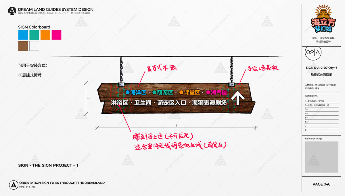 海立方夢(mèng)幻城導(dǎo)視系統(tǒng)概念設(shè)計(jì)（二、三級(jí)導(dǎo)視）圖7