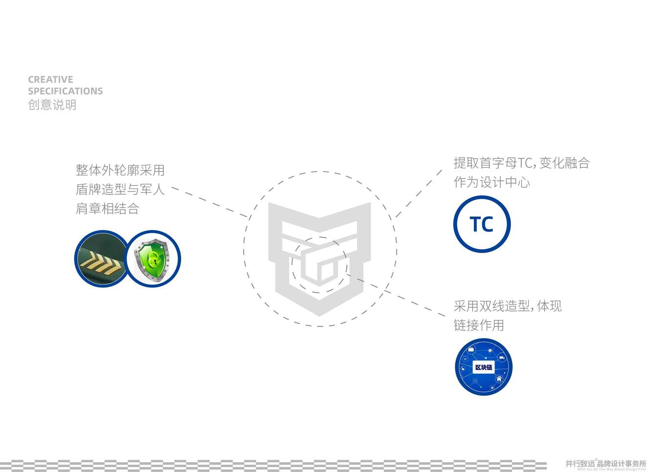 迅腾链军工安全公司logo设计图4