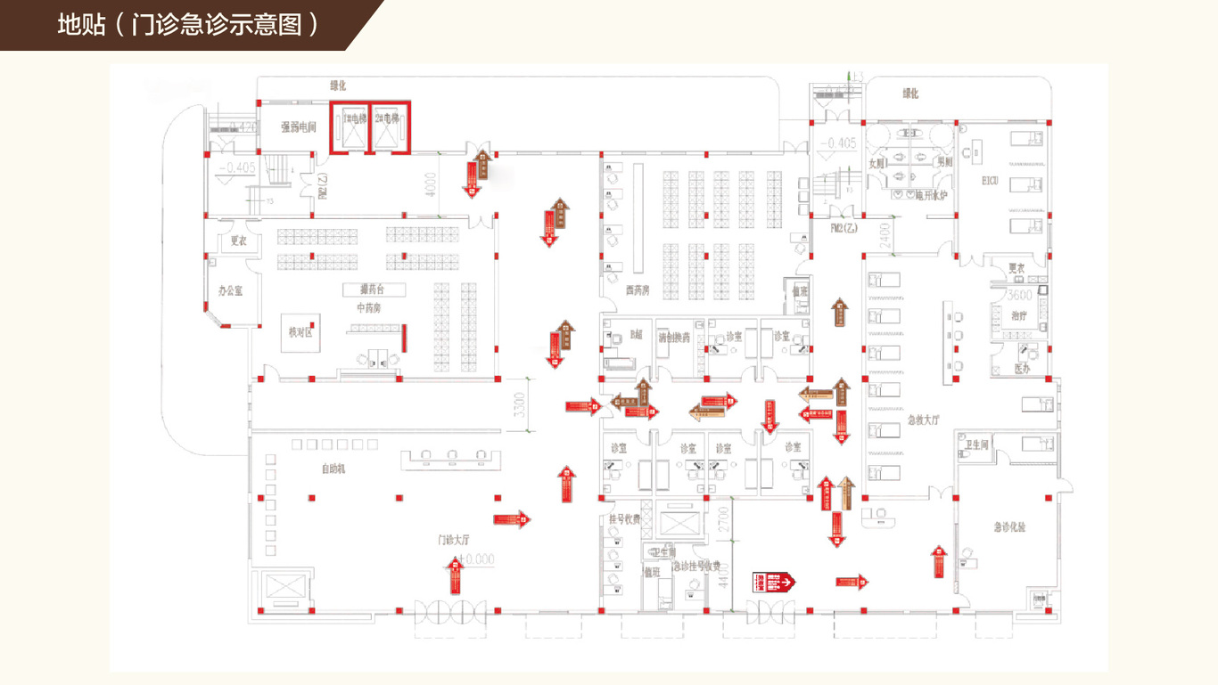 中医院（急诊三大中心）导视系统图9