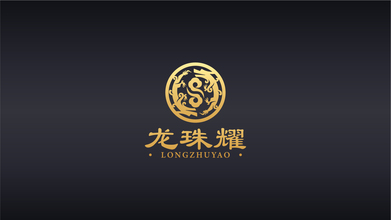 图形标-龙形象logo设计