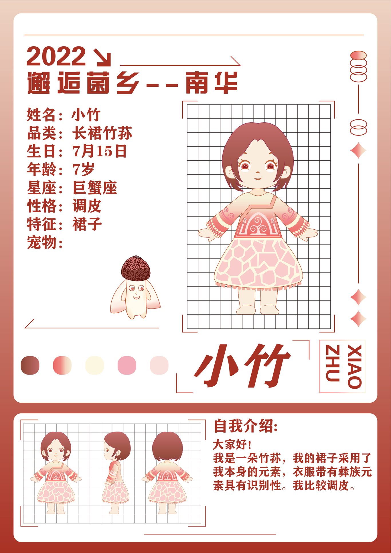 野生菌文创IP海报图3