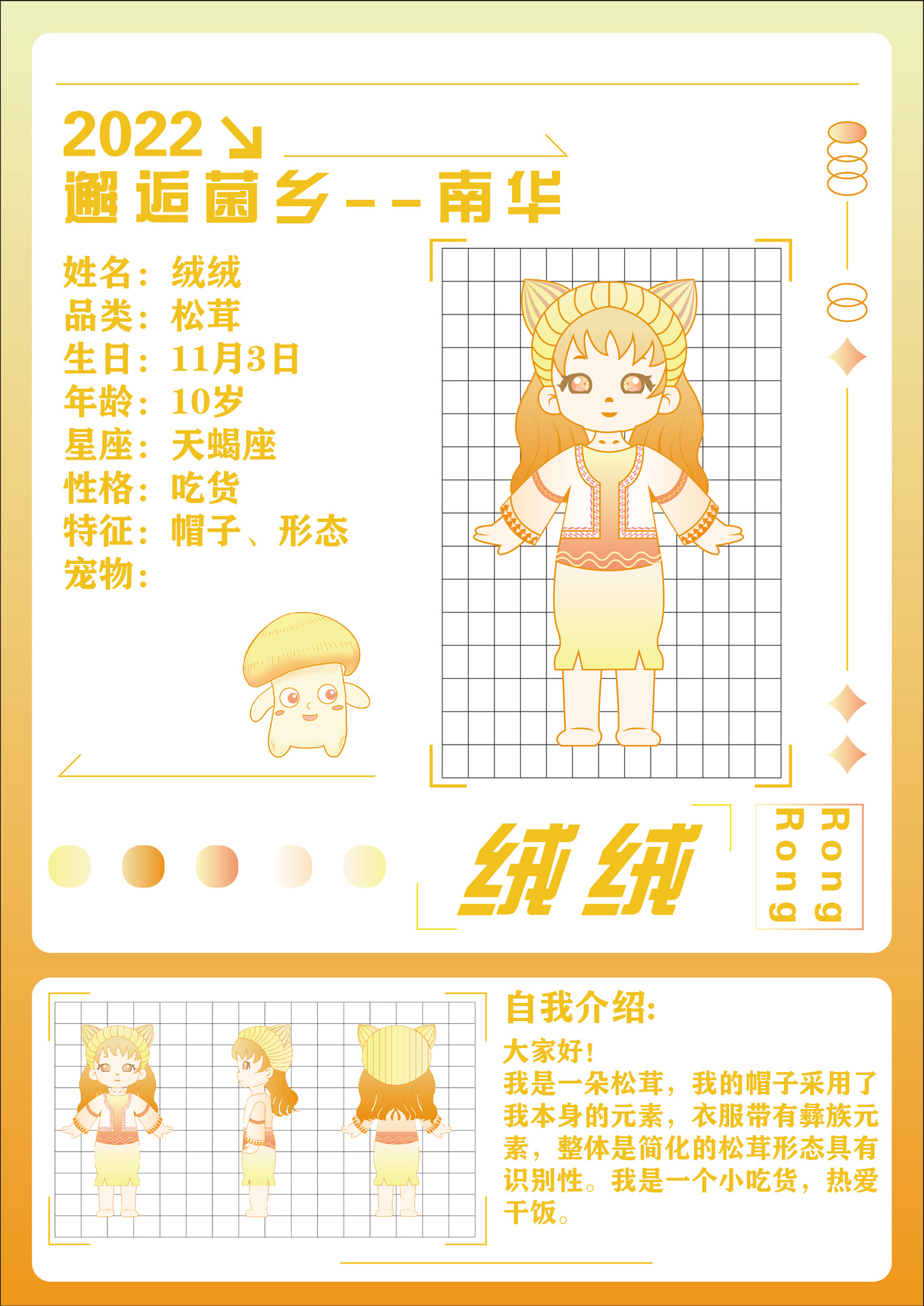 野生菌文创IP海报图5