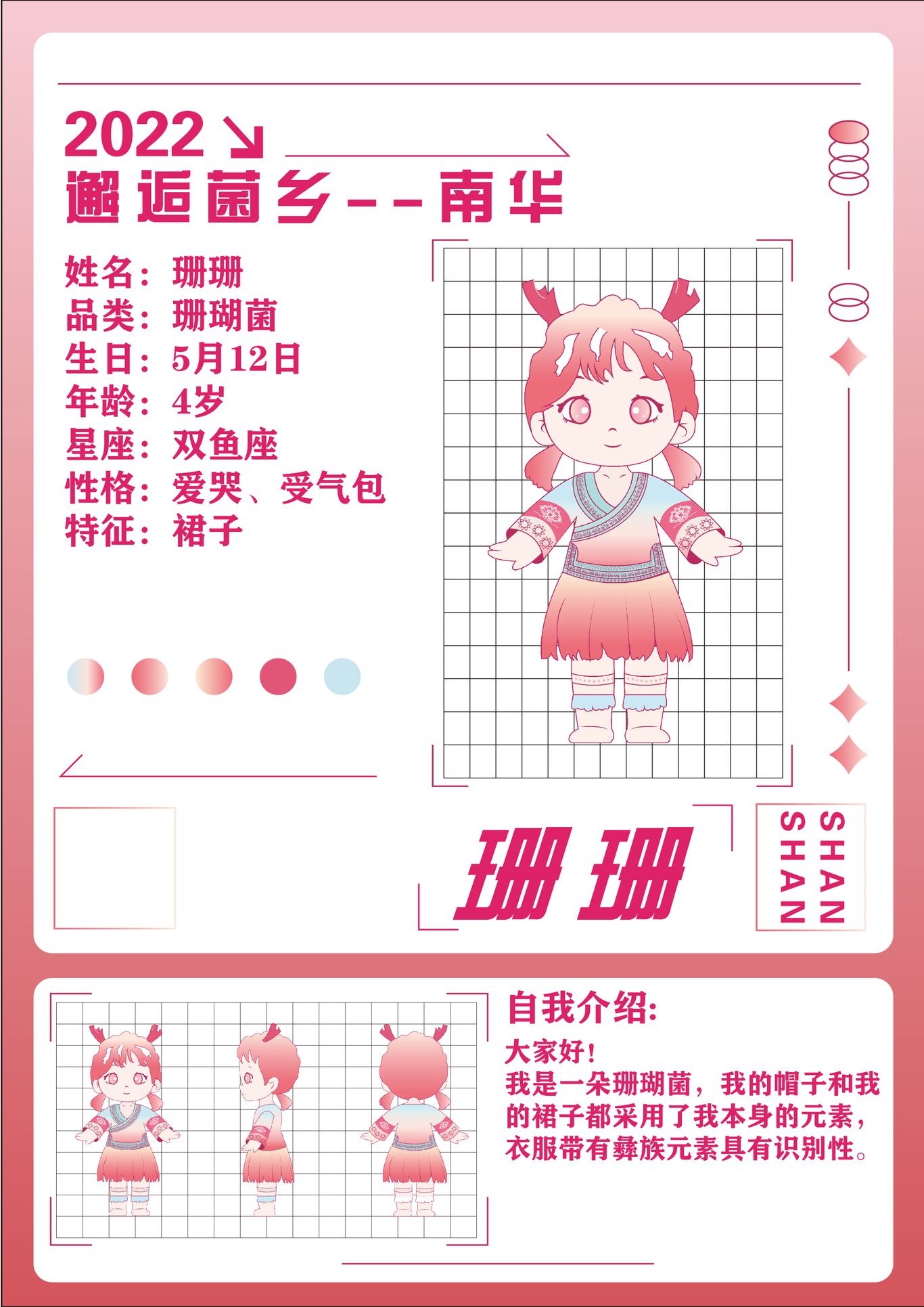 野生菌文创IP海报图2