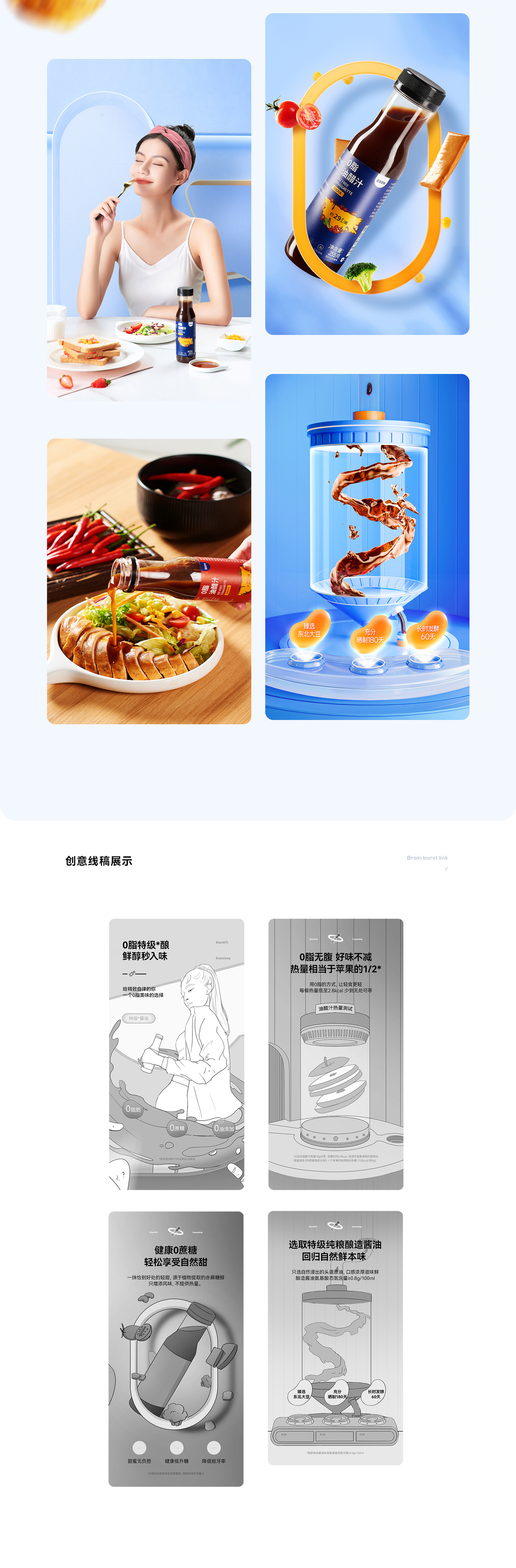 鲨鱼菲特差异化品牌体系打造 包装丨IP丨建模丨详情图32