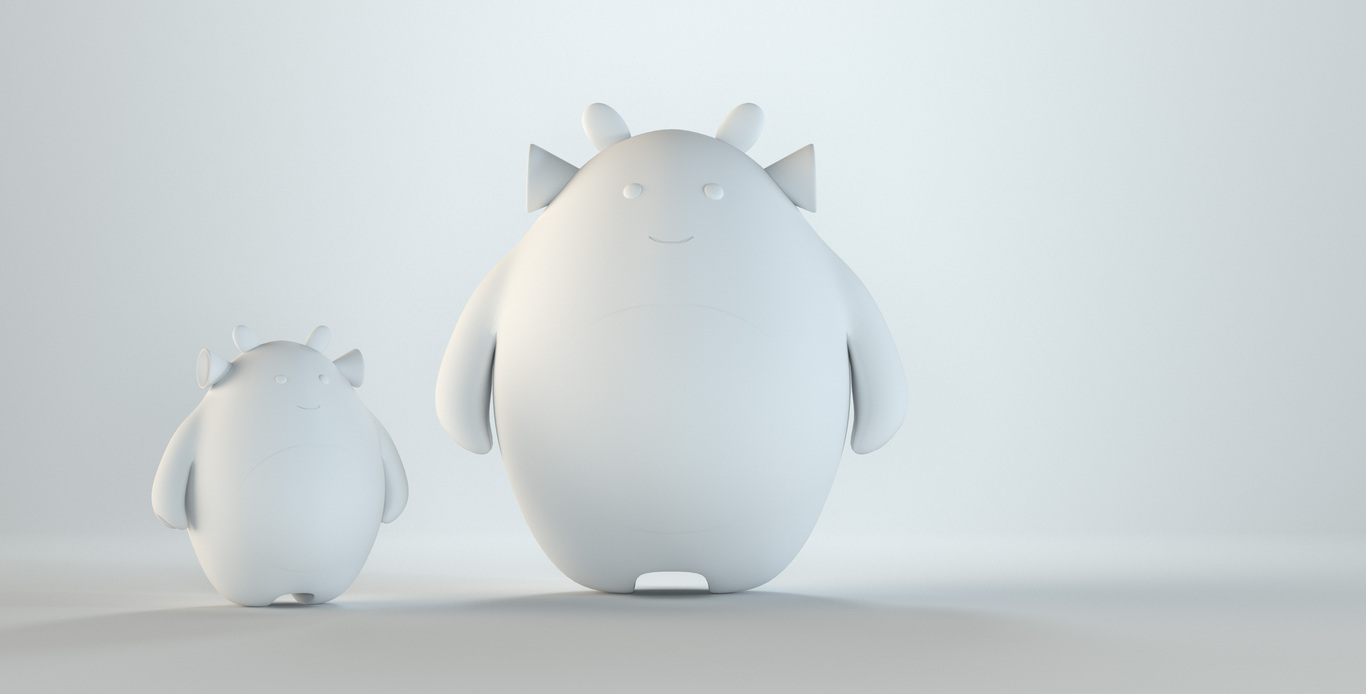 小怪兽卡通IP形象设计图2